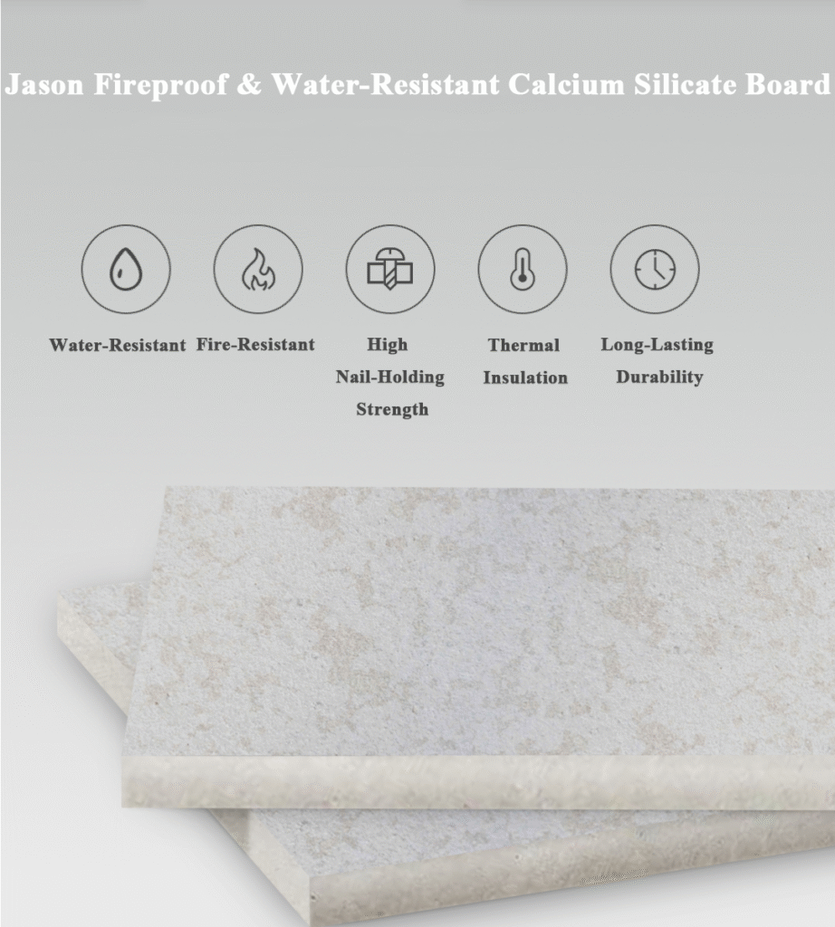 Jason Fireproof & Water-Resistant Calcium Silicate Board