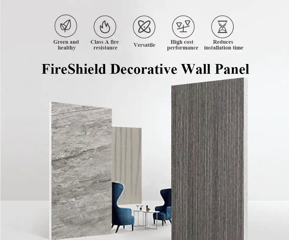 FireShield Decorative Wall Panel 